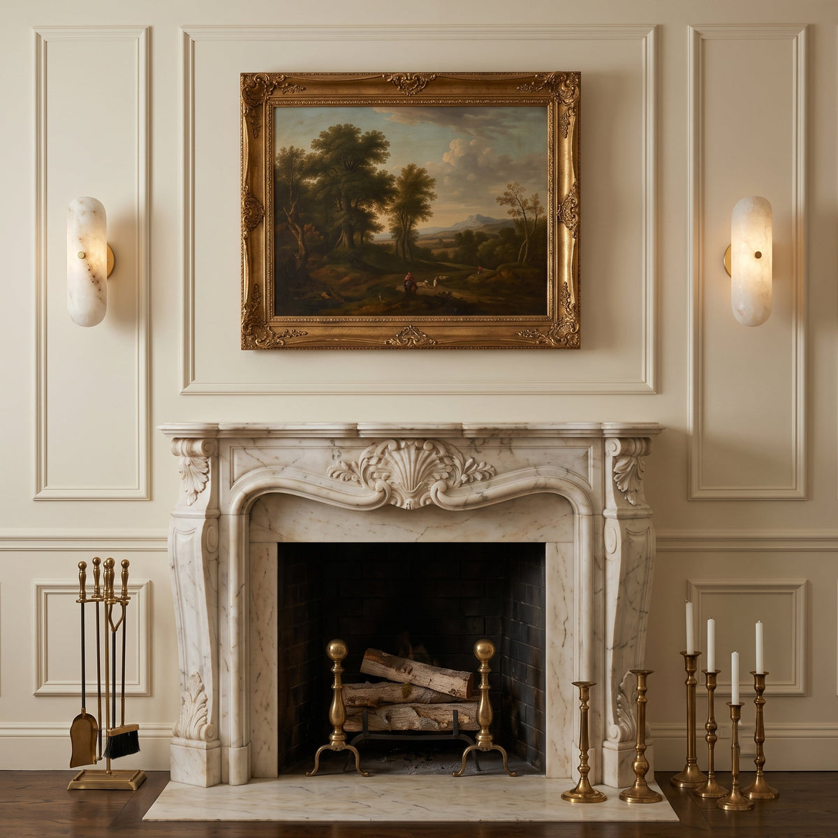 Pittock Alabaster Wall Sconce — product view 5