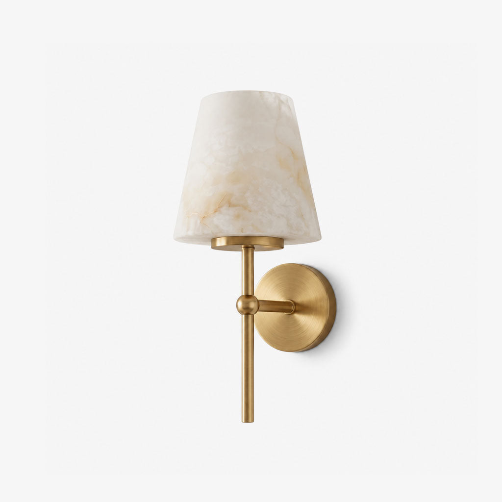 Pivot Alabaster Wall Sconce — product view 1