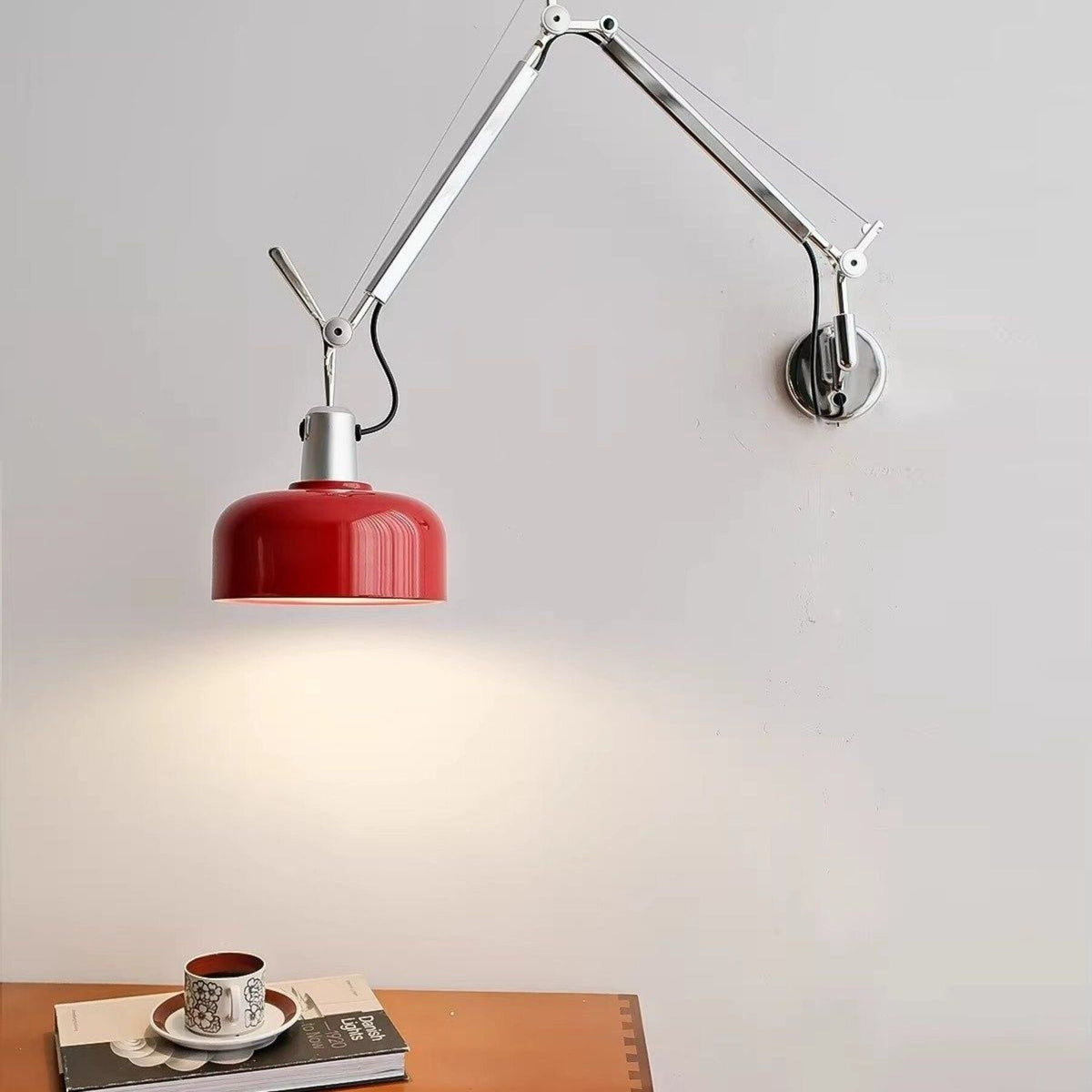 Pivot Hardwired Swing-Arm Wall Lamp — product view 5