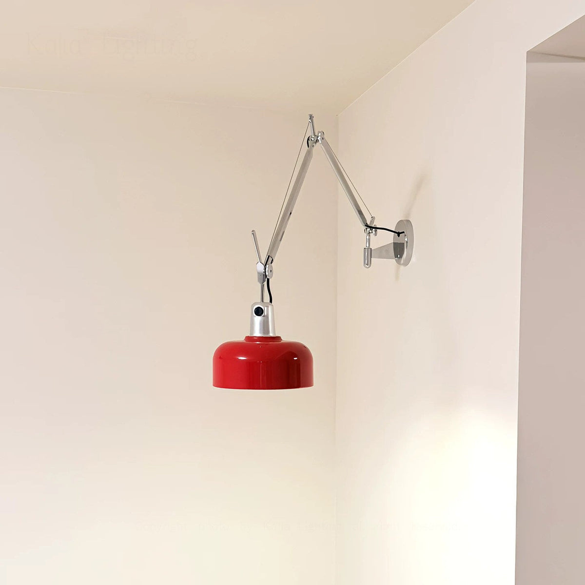 Pivot Hardwired Swing-Arm Wall Lamp — product view 7