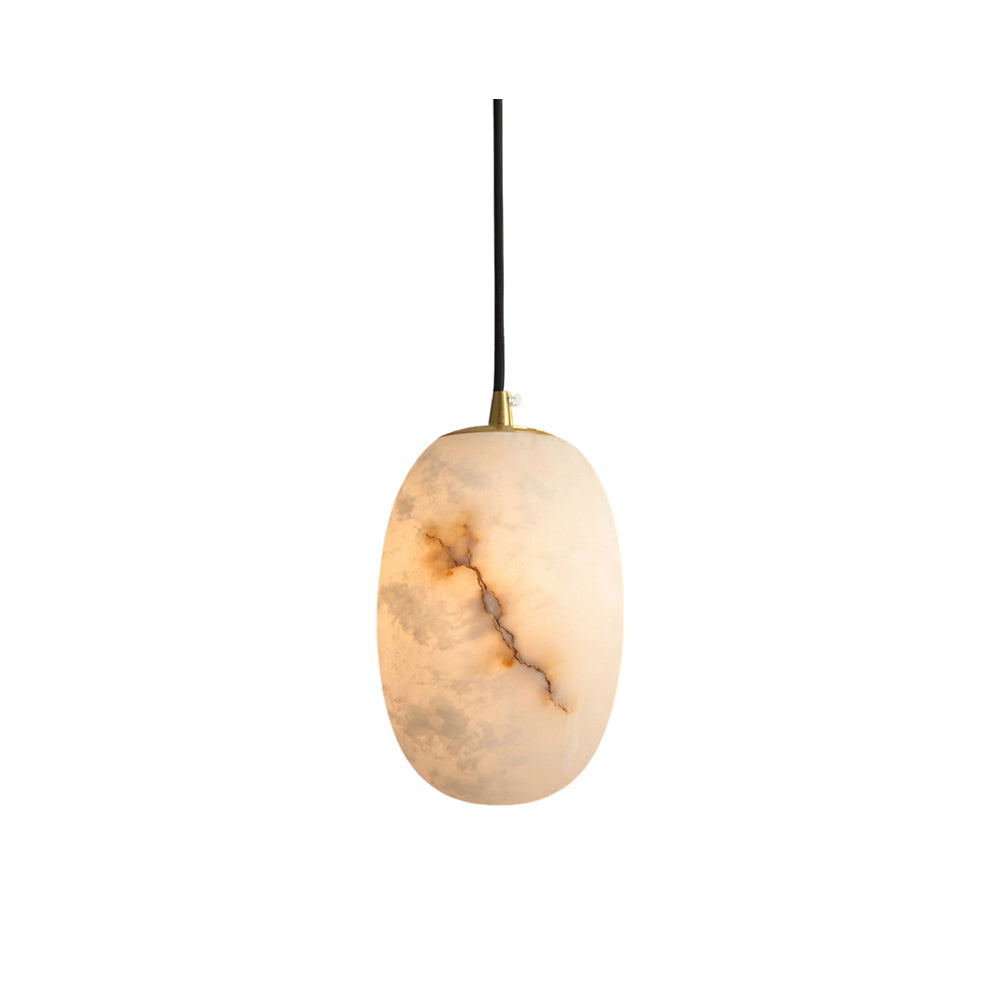 Pod Mini Alabaster Pendant Light — product view 1