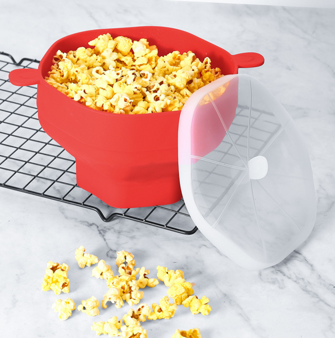 LoungeYard | Non-stick Popcorn Maker – CrispyPop — product view 1