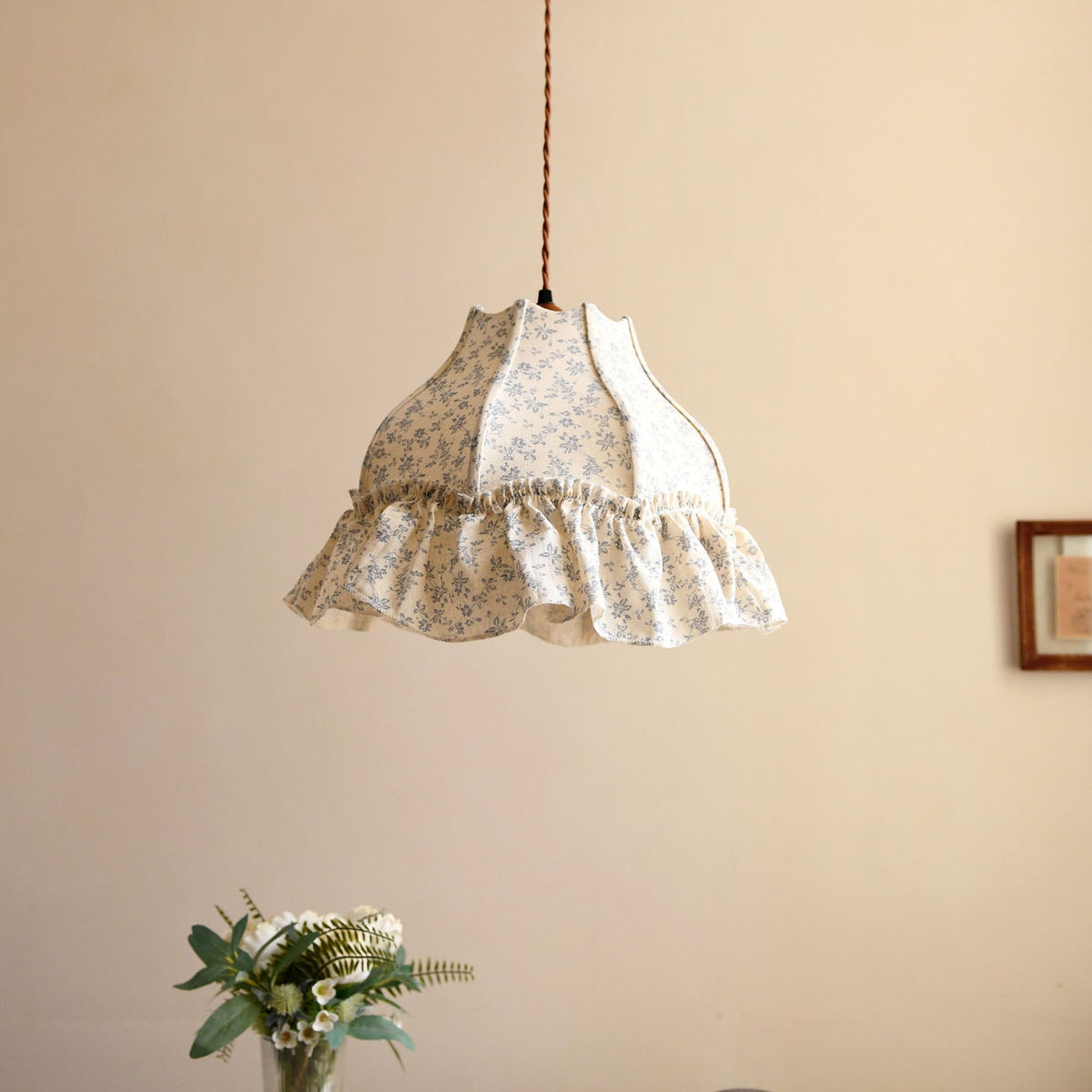 Posy Ruffled Floral Pendant Light — product view 5