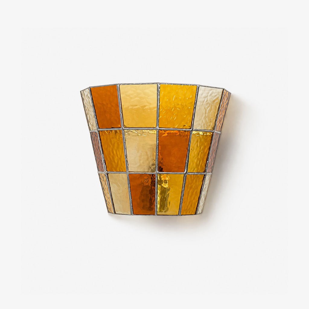 Prisma Faceted Glass Wall Sconce — product view 1