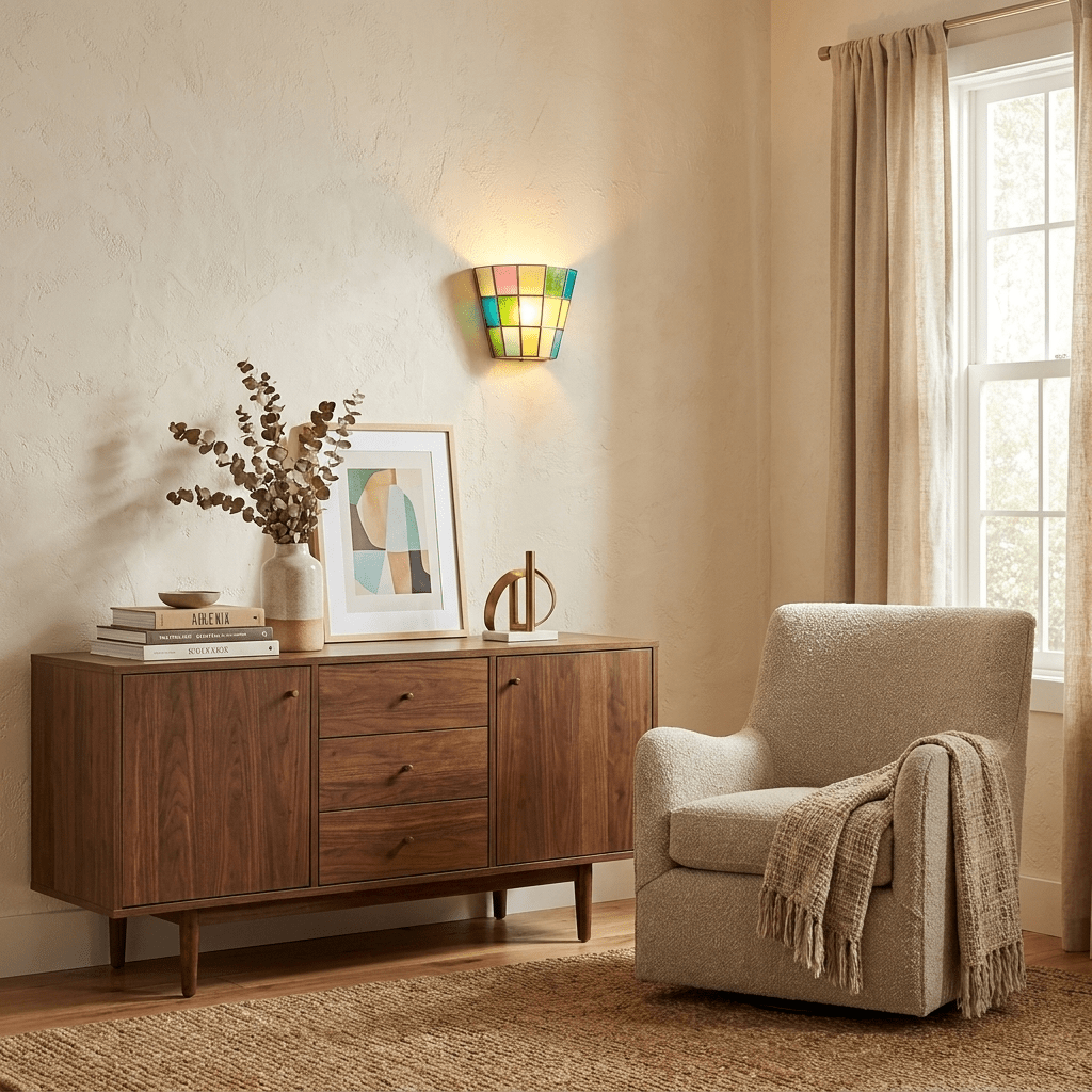Prisma Faceted Glass Wall Sconce — product view 7