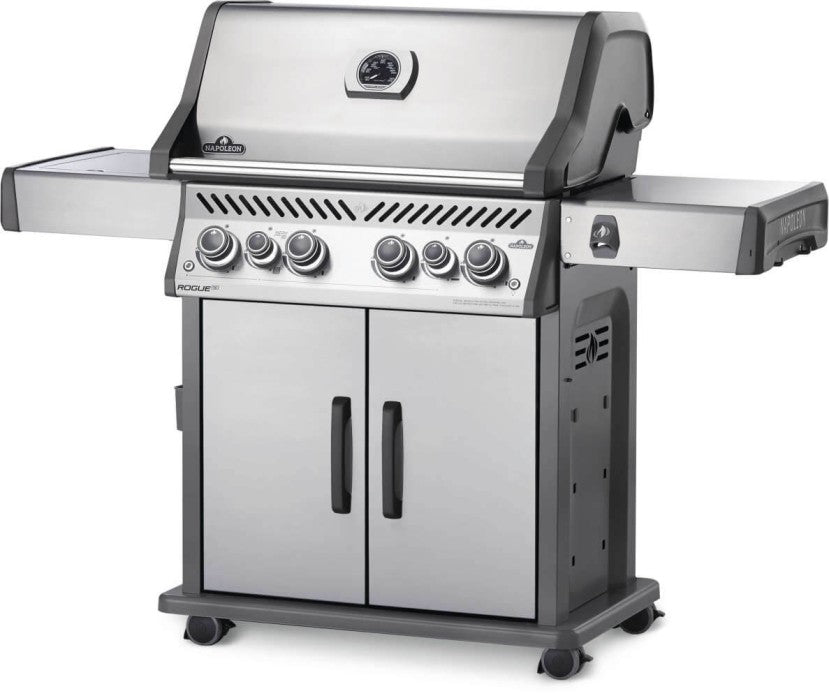 Napoleon - Rogue SE 525 RSIB - Natural Gas/Propane Grill with Infrared Rear &amp; Side Burner