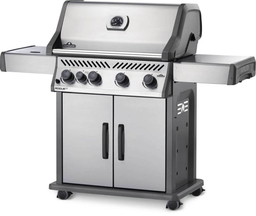 Napoleon - Rogue XT 525 - Natural Gas/Propane Grill with Infrared Side Burner