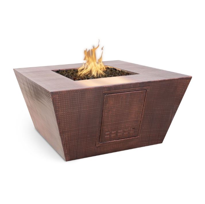 The Outdoor Plus - Redan Fire Pit - Hammered Copper