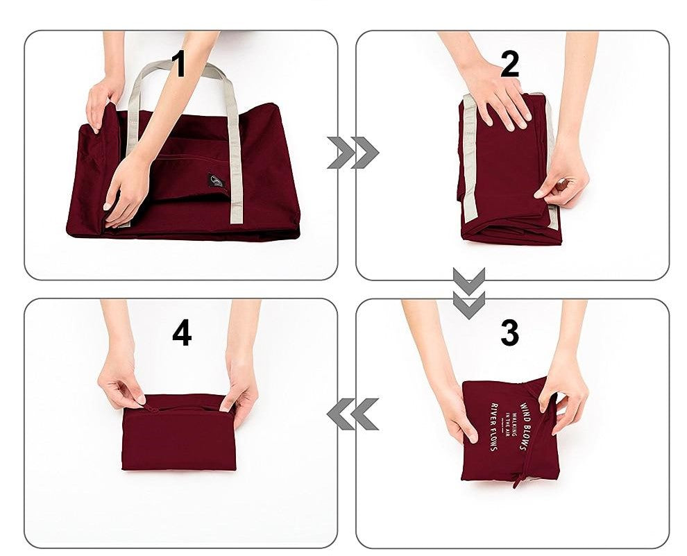 Foldable Travel Bag TravelMate – Lightweight & Water-Resistant | LoungeYard — product view 2