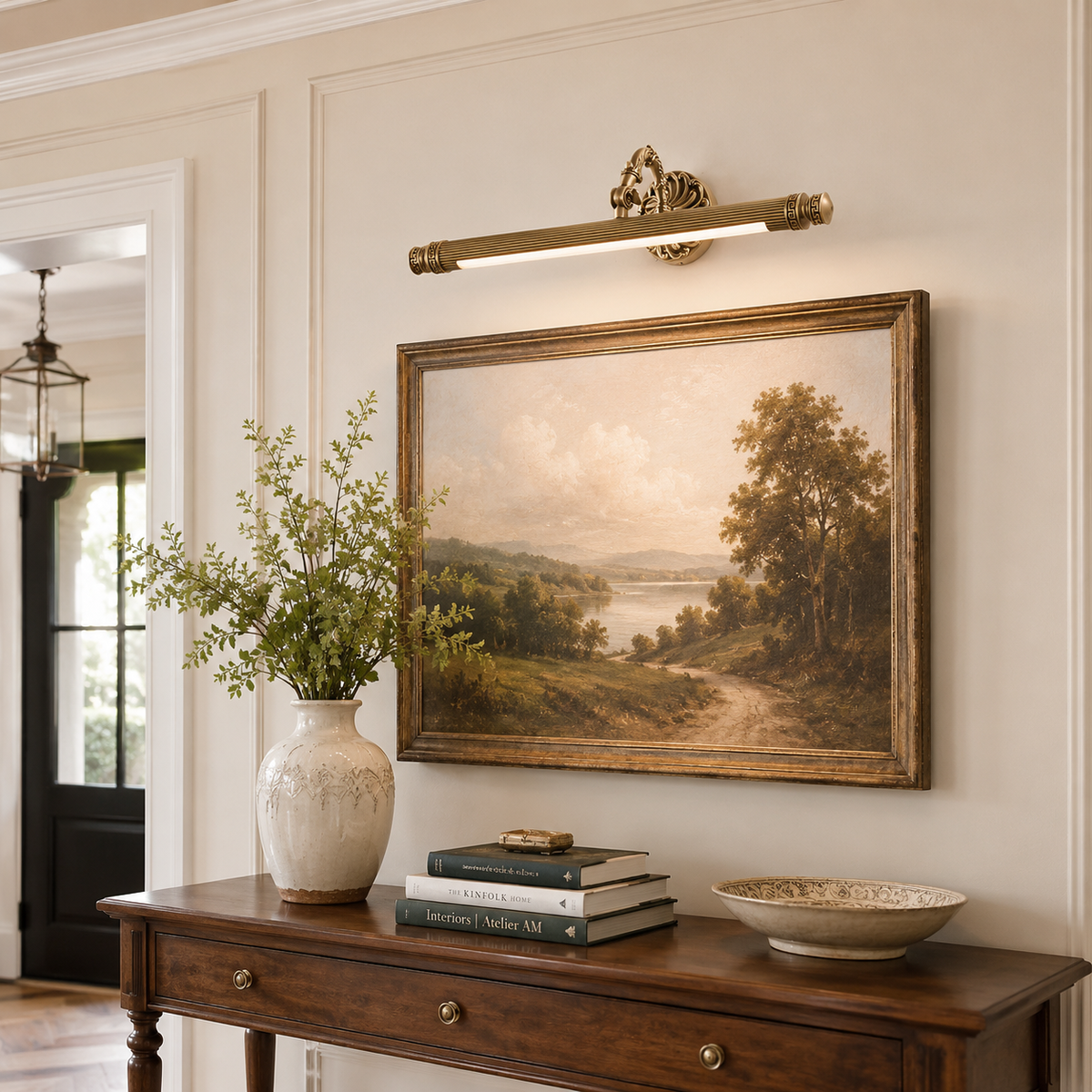 Rococo Brass Wall Sconce — product view 4