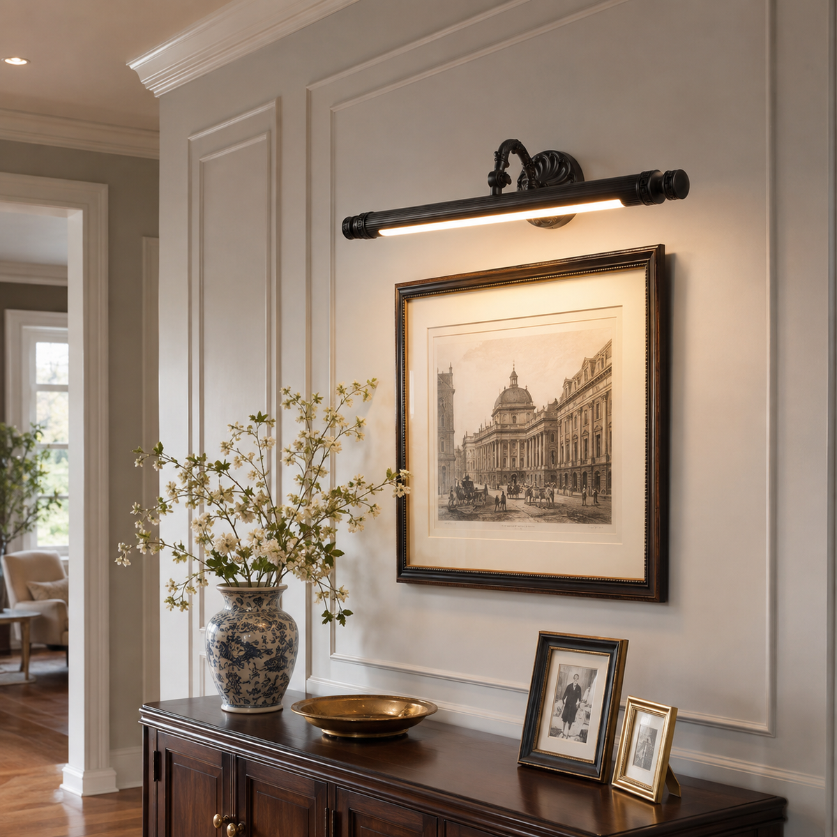 Rococo Brass Wall Sconce — product view 5