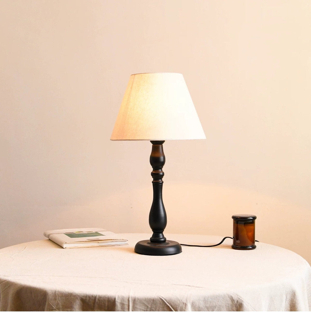 Rowan Printed Fabric Table Lamp — product view 2