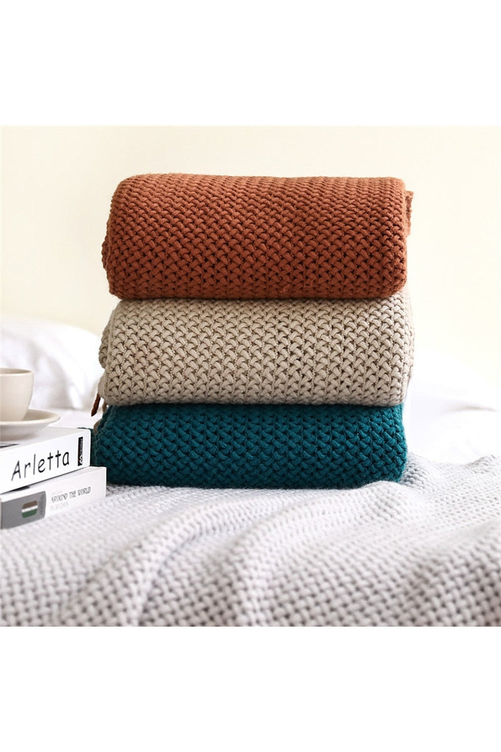 Dark Academia Throw Blanket | LoungeYard — product view 3