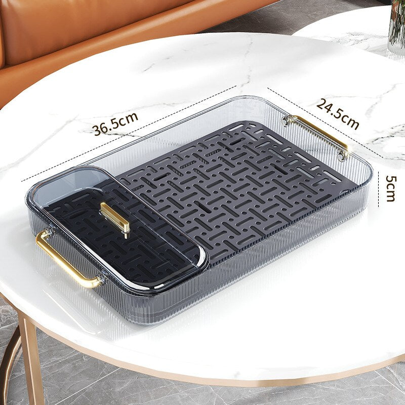 LoungeYard | Nordic Style Dish Drainer Serving Tray — product view 4