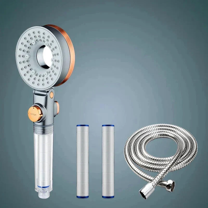 RainBoost - Luxury Shower Head with Water Saving LoungeYard — product view 2