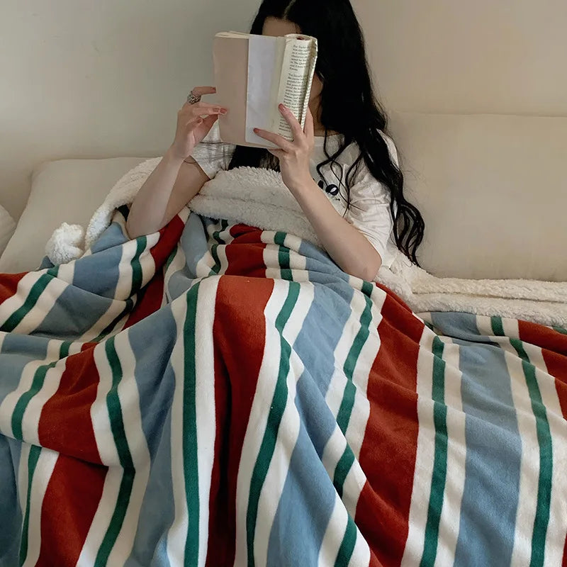 Stripe Sofa Throw | LoungeYard — product view 7