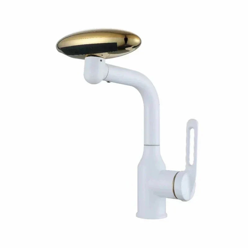 LoungeYard | Multifunctional Waterfall Rotating Nordic Basin Faucet — product view 1