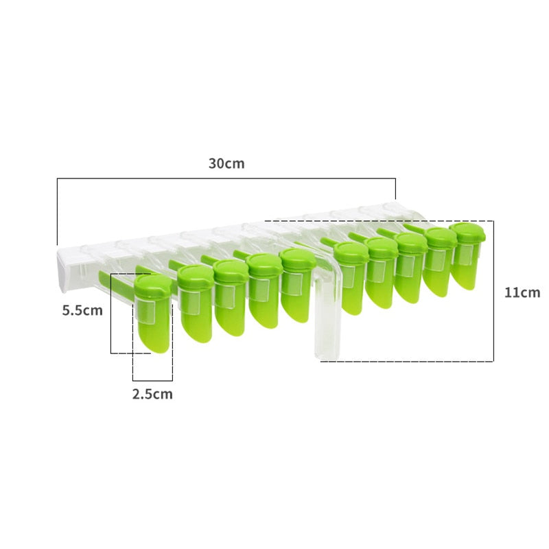 LoungeYard | Wall-Mounted Hang Around Seasoning Station Rack — product view 1