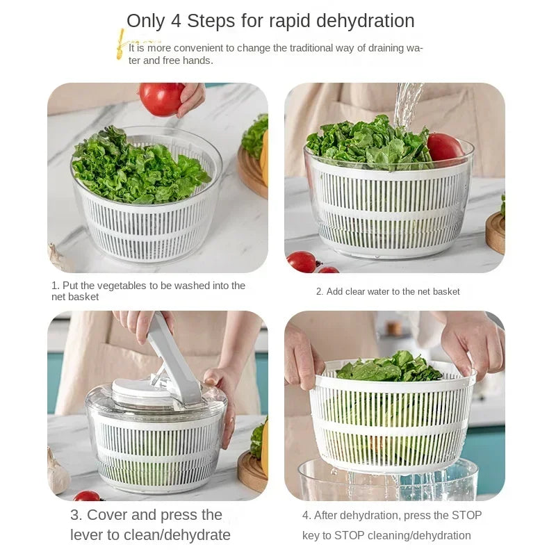 LoungeYard | Vegetable Lover Easy Salad Dryer — product view 5