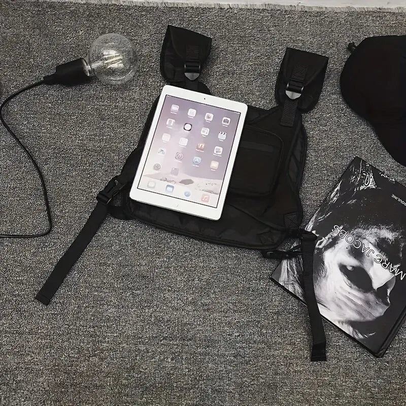 LoungeYard | Adjustable Strap Ergonomic Chest Bag — product view 5
