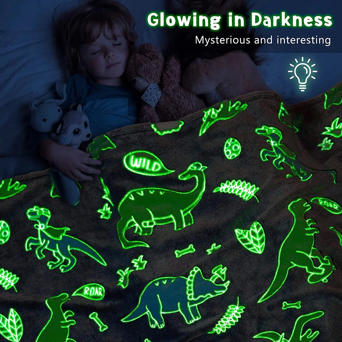 LoungeYard | Luminous Plush Blanket — product view 2