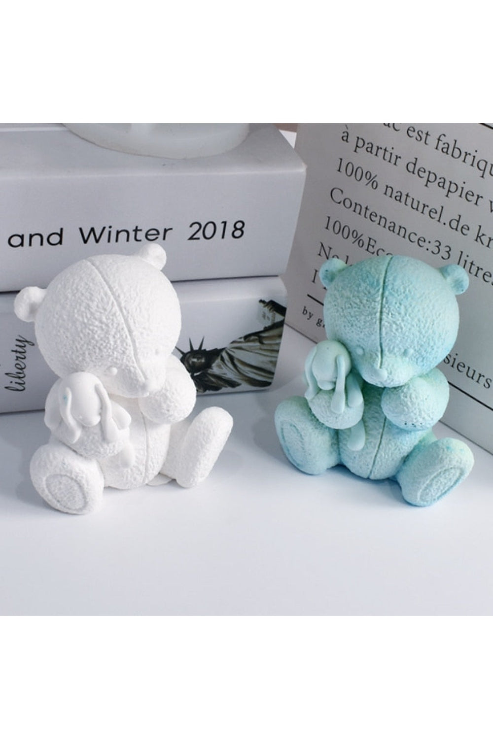 Bear-shaped candle mold | LoungeYard — product view 2