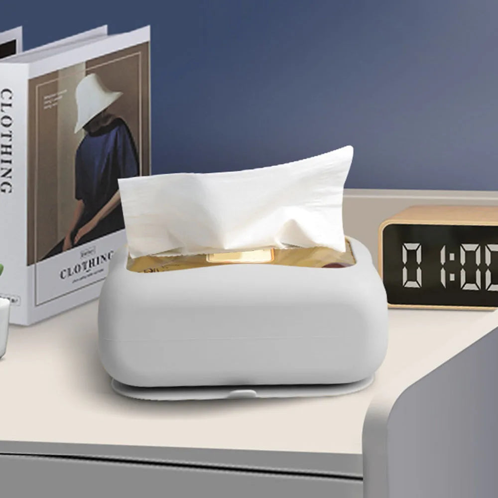 LoungeYard | Minimalist Design Suction Wall-Mounted Tissue Dispenser — product view 3