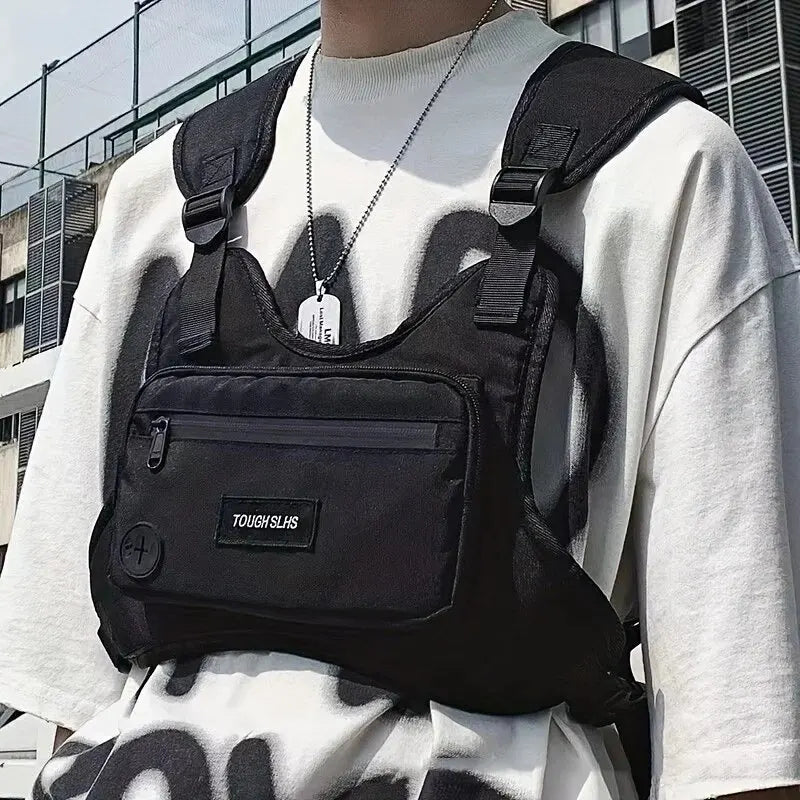 LoungeYard | Adjustable Strap Ergonomic Chest Bag — product view 1