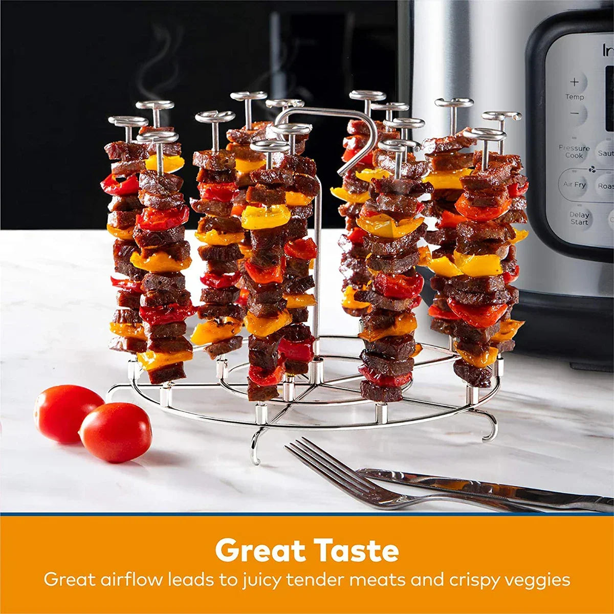 LoungeYard | Air Fryer Vertical Kebab Maker Stand — product view 3