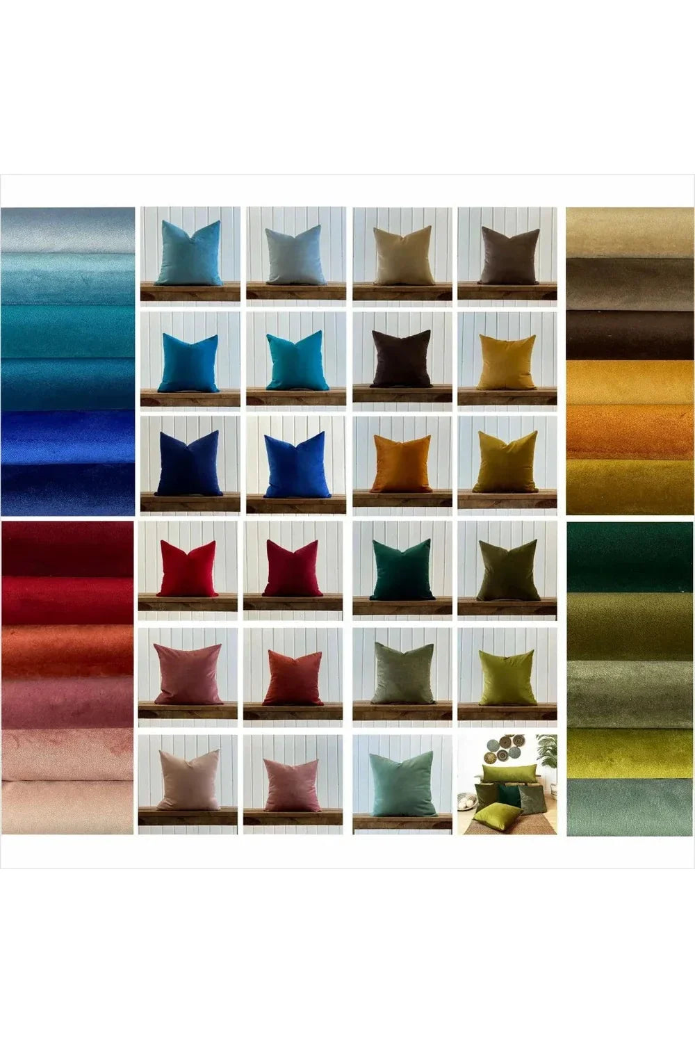 Velvet pillowcase | LoungeYard — product view 1