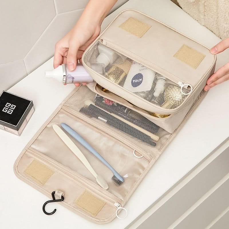 LoungeYard | Roll-Up Travel Makeup Bag with Hook — product view 3