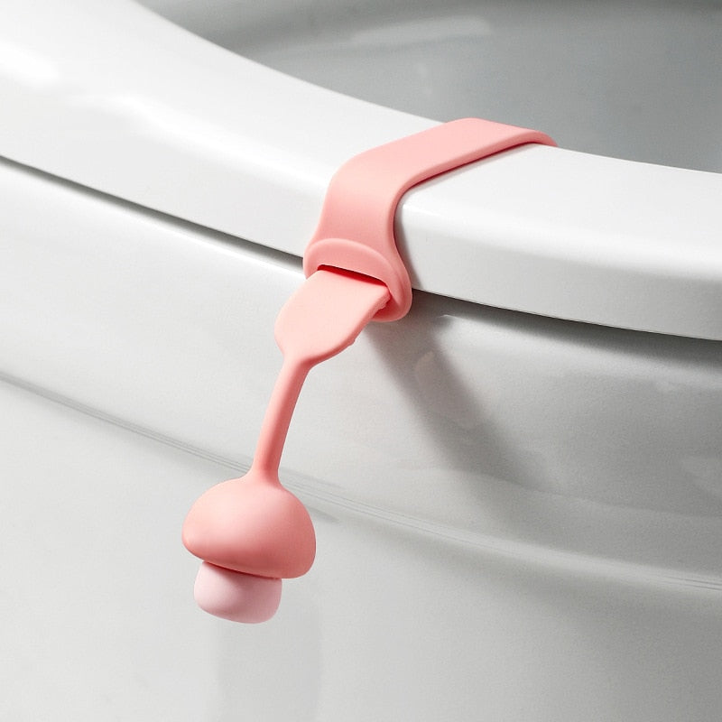 LoungeYard | Mushroom Flexible Kids Toilet Seat Lifter — product view 7