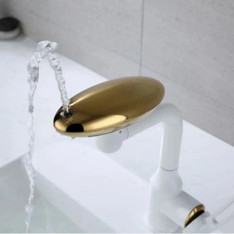 LoungeYard | Multifunctional Waterfall Rotating Nordic Basin Faucet — product view 4