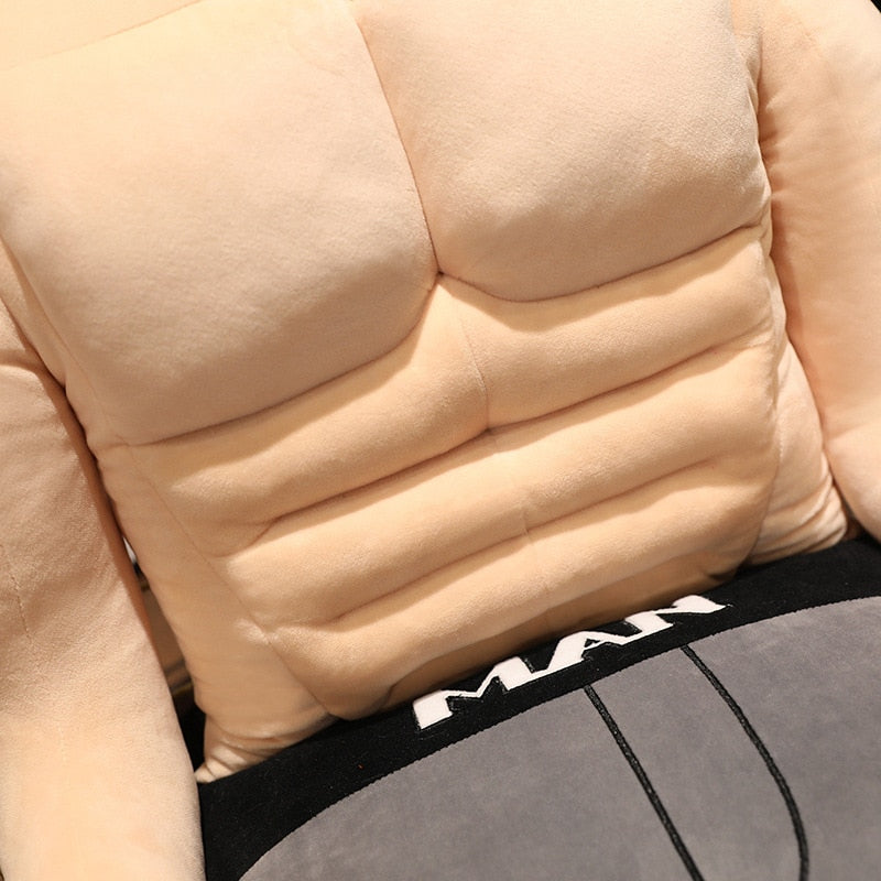 LoungeYard | Muscle Man Strong Cuddly Body Pillow Cushion — product view 5