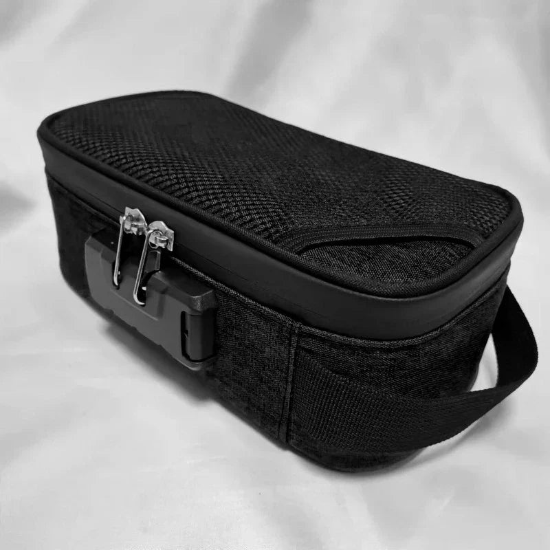 LoungeYard | SecuStyle Beauty Case | Lockable cosmetic bag with combination lock | Portable storage for travel & everyday use — product view 2