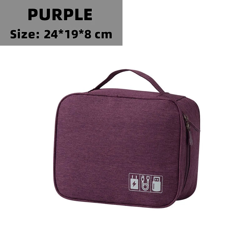 LoungeYard | Travio Toiletry Bag | Water Repellent & Compact | 6 Colors | 24×18×9 cm — product view 4
