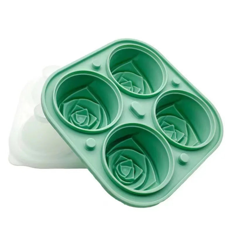 LoungeYard | 3D Rose Ice Cube Trays — product view 1