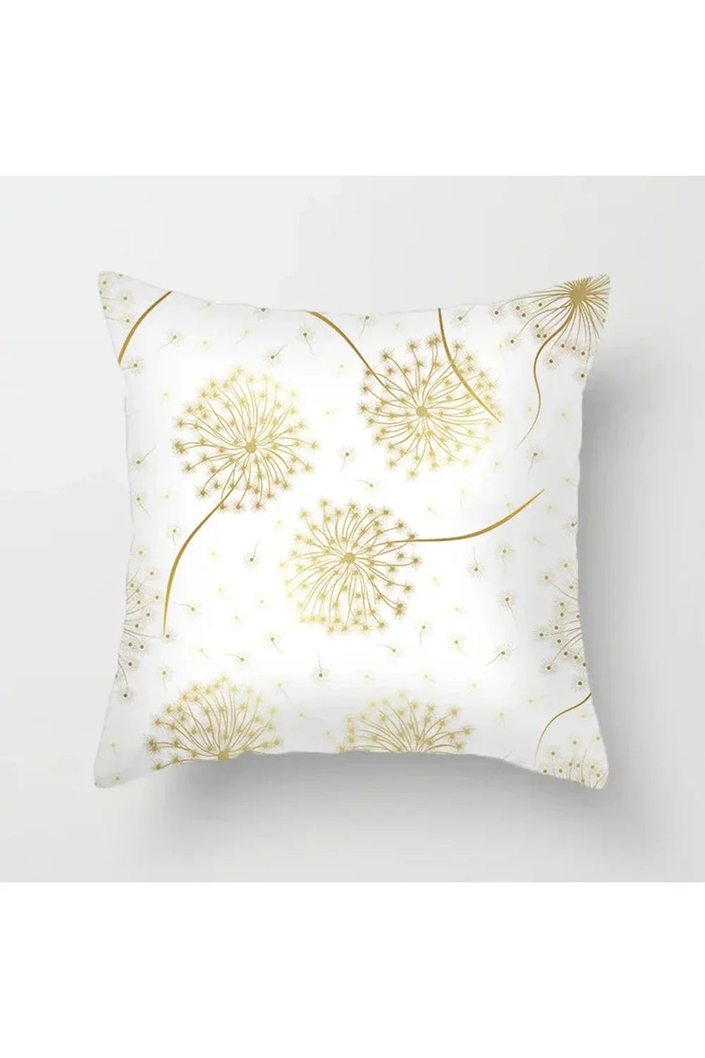 Yellow Leaf Polyester Pillowcase | LoungeYard — product view 3