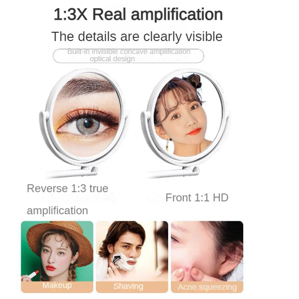 LoungeYard | All-Angle Elegance 3X Magnification Wall Mirror — product view 3