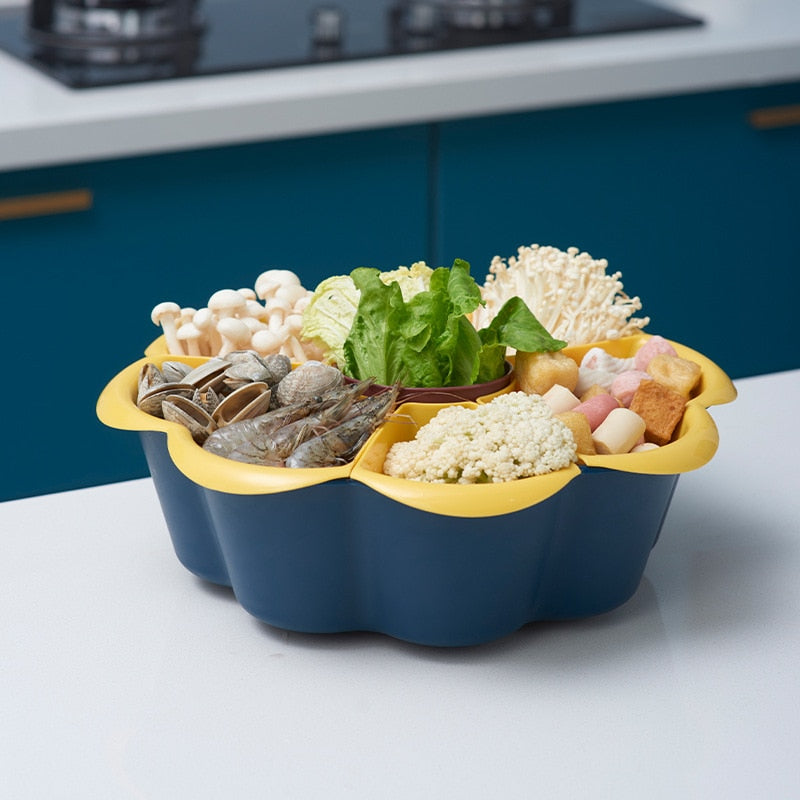 LoungeYard | Spinning Rotatable Drainer Rinse Basket — product view 2