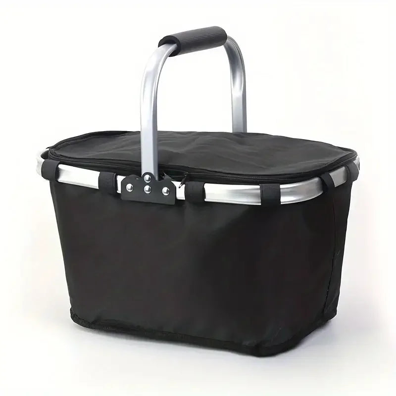 LoungeYard | FrostoGo Insulated Basket | Foldable & Lightweight | Keeps Hot & Cold | For Picnic & Travel — product view 1