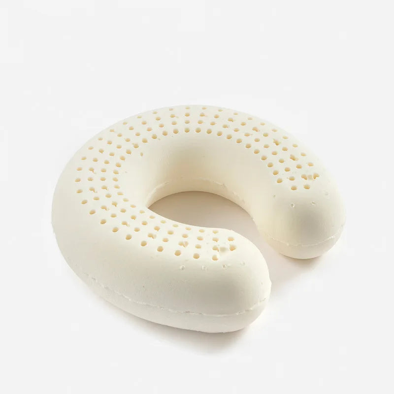LoungeYard | Natural Latex Breathable U-Shaped Neck Pillow — product view 4