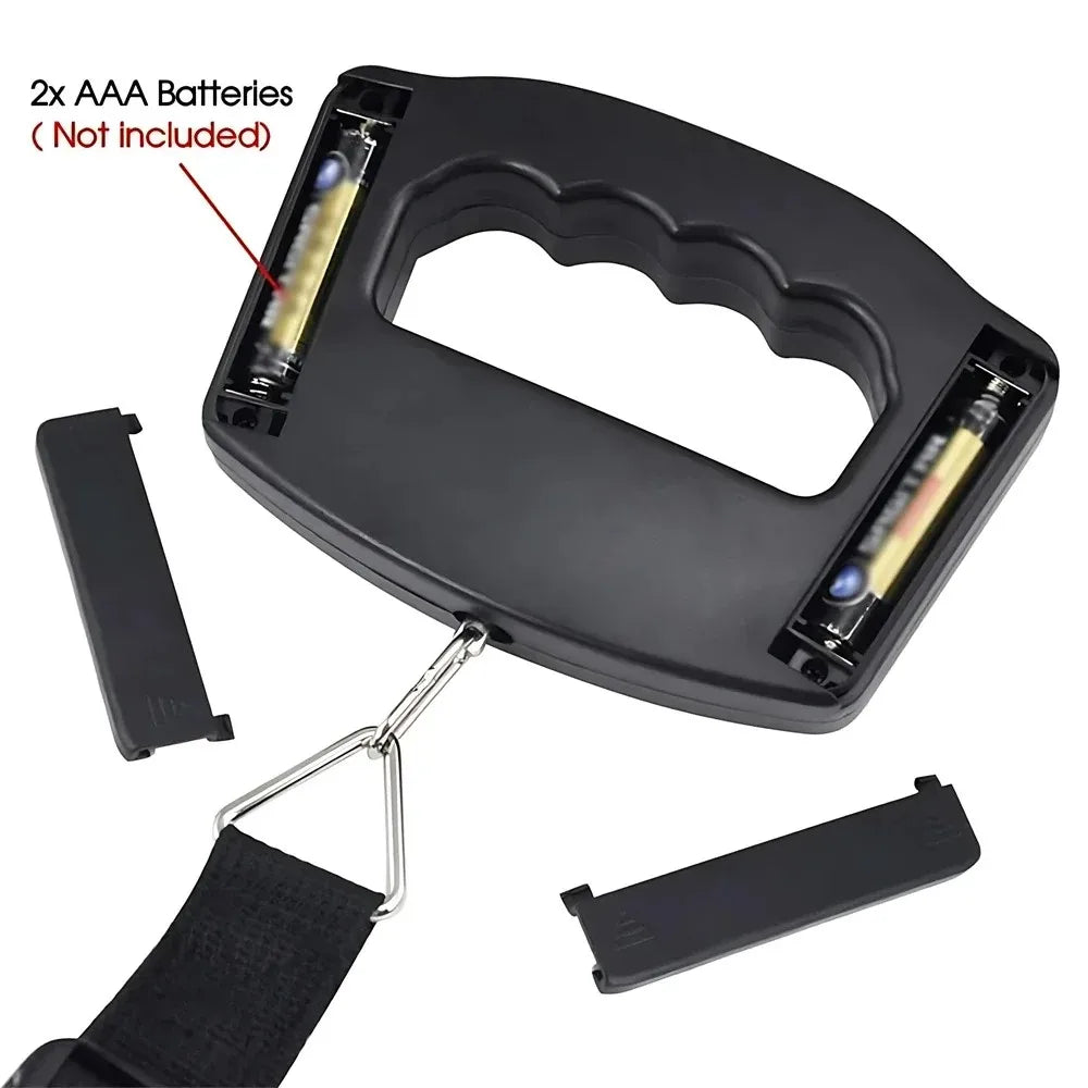 LoungeYard | WeighLite Digital Luggage Scale | LCD Display with Backlight | Up to 50 kg | Portable & Precise | For Travel & Baggage — product view 7