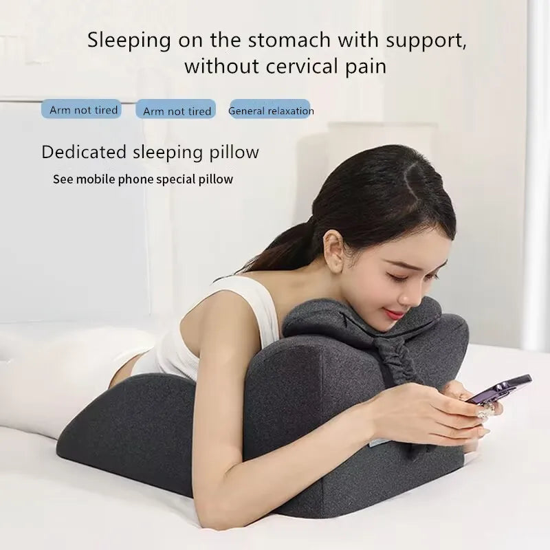 LoungeYard | Adjustable Lie-On-The-Bed Multitask Pillow — product view 7