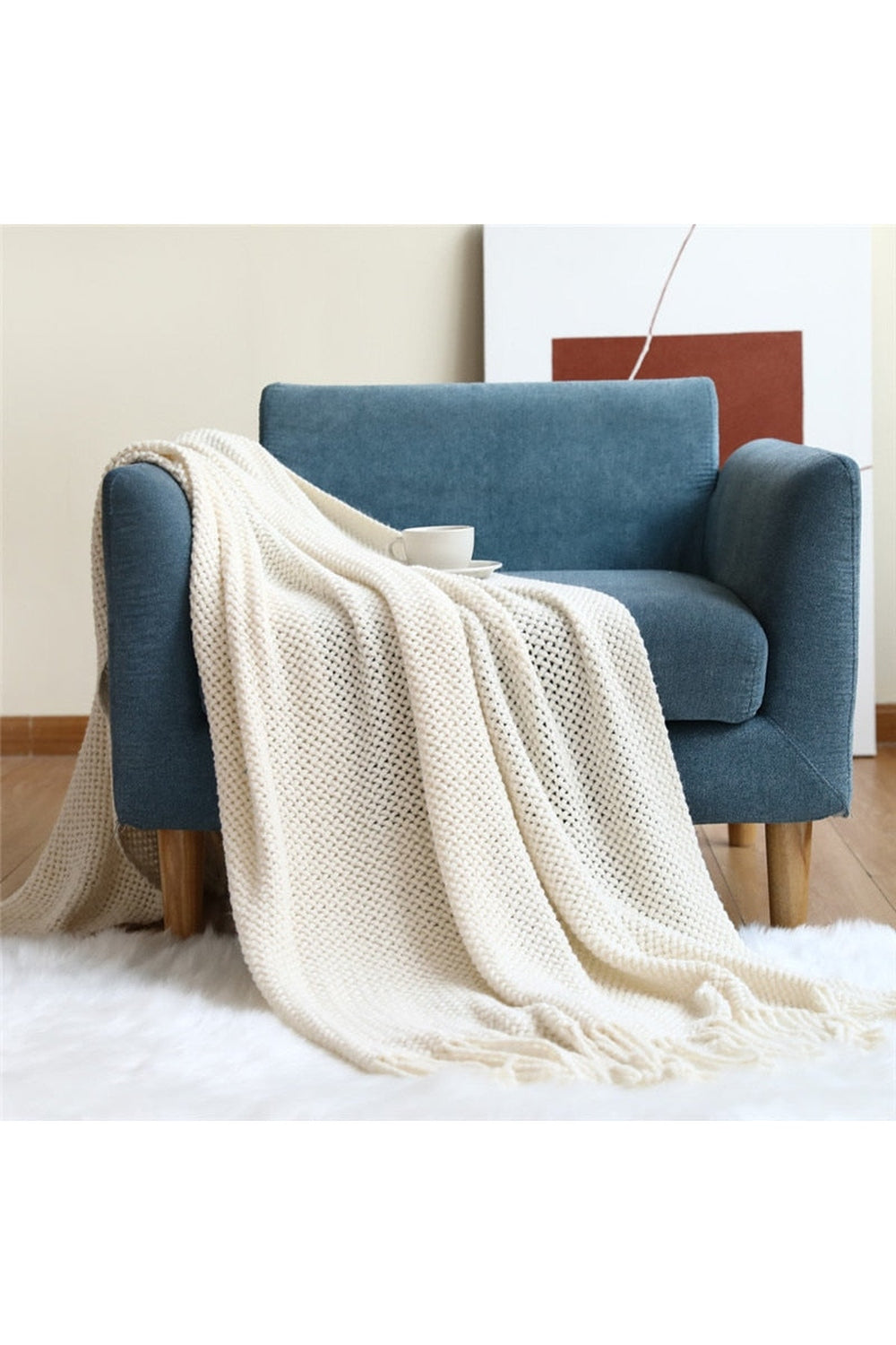 Dark Academia Throw Blanket | LoungeYard — product view 1