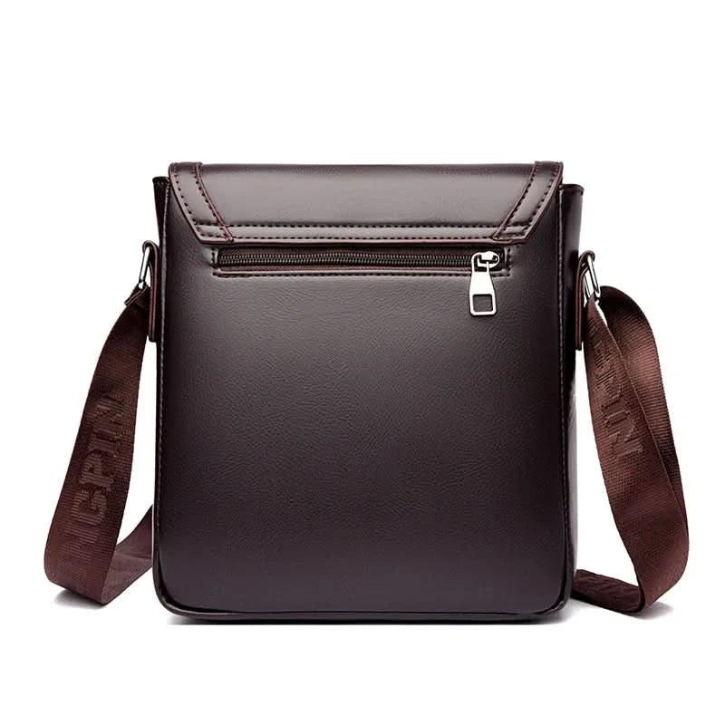 LoungeYard | Gustavo Men’s Messenger Bag Elegant Stylish Work Travel — product view 3