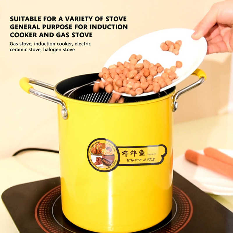 LoungeYard | Mini Oil Filter Deep Fryer Pot — product view 3