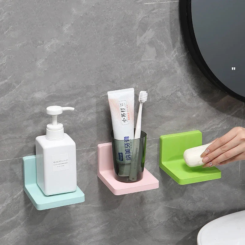 LoungeYard | Wallify Adhesive Shelf | Self-adhesive & Residue-free | For Bathroom, Kitchen & Hallway | No Drilling — product view 4