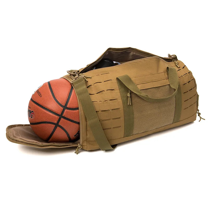 LoungeYard | Gym Bag Tactical 40L Military Sports Holdall — product view 5
