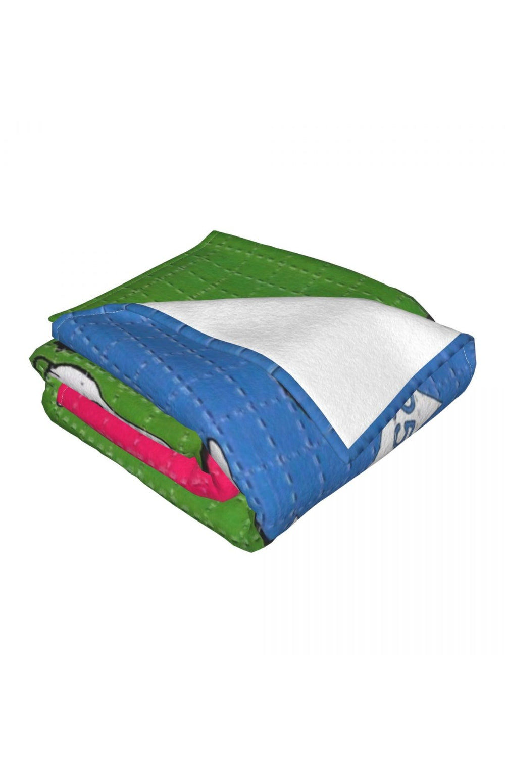 Hoffman Bicycle Day Throw Blanket | LoungeYard — product view 3